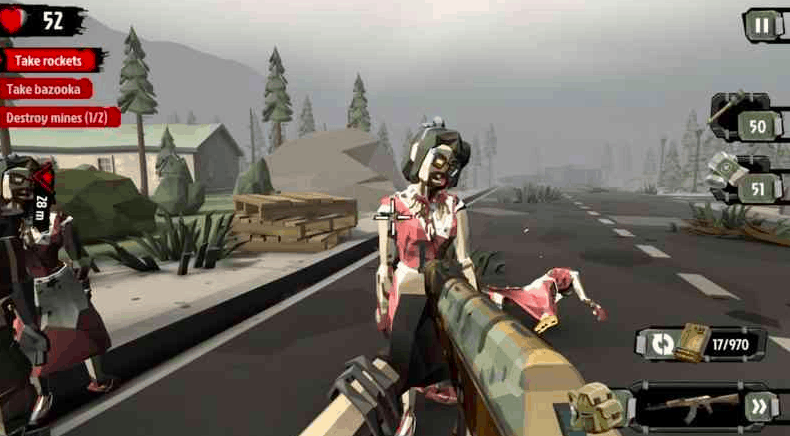  Zombie Shooter MOD masih dalam BETA dan akan segera dirilis The Walking Zombie two MOD APK v1.1.3 Unlimited Gold